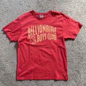 Billionaire Boys Club T-Shirt – Size XL – Orange/Red – Logo Print